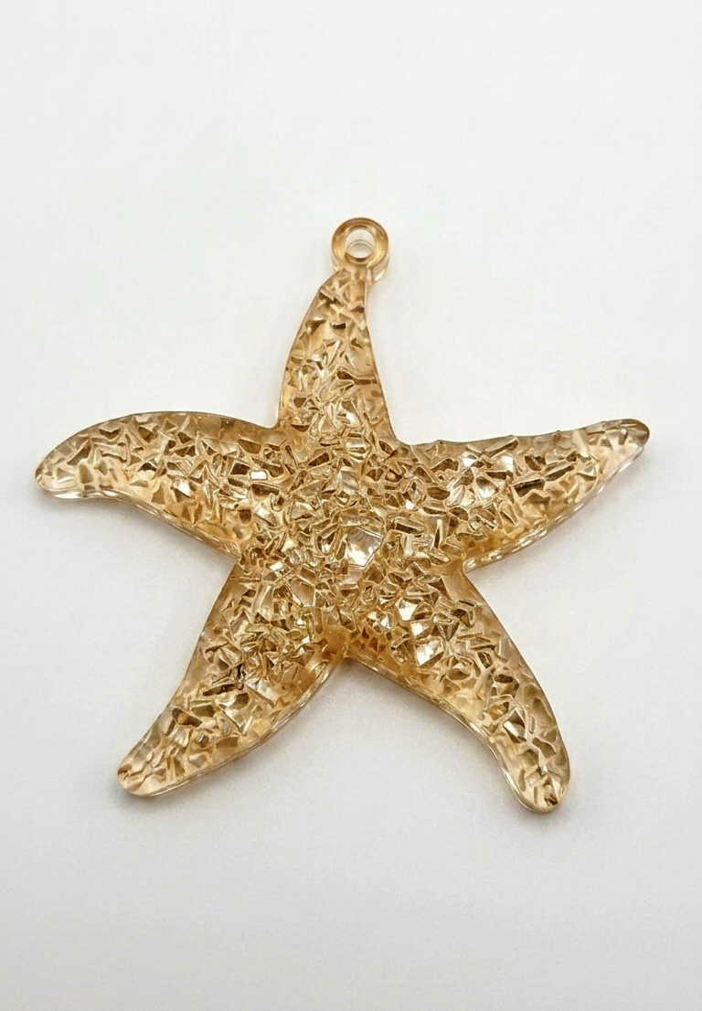Silicone Mold Crystal Druzy Starfish