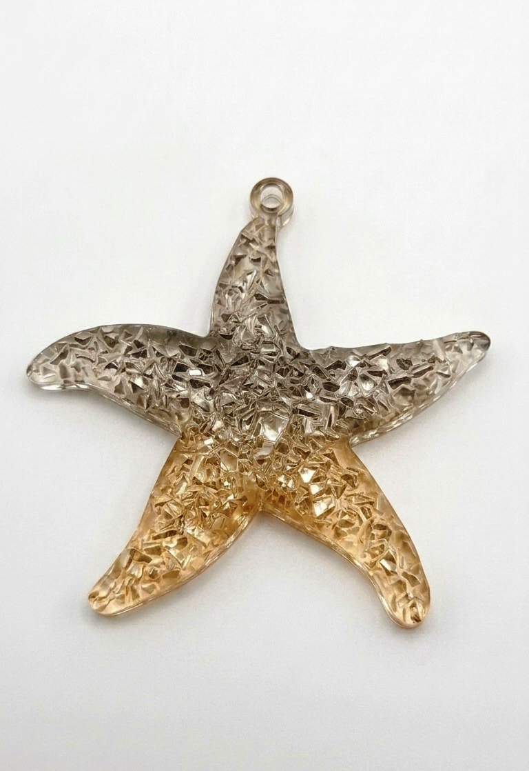 Silicone Mold Crystal Druzy Starfish