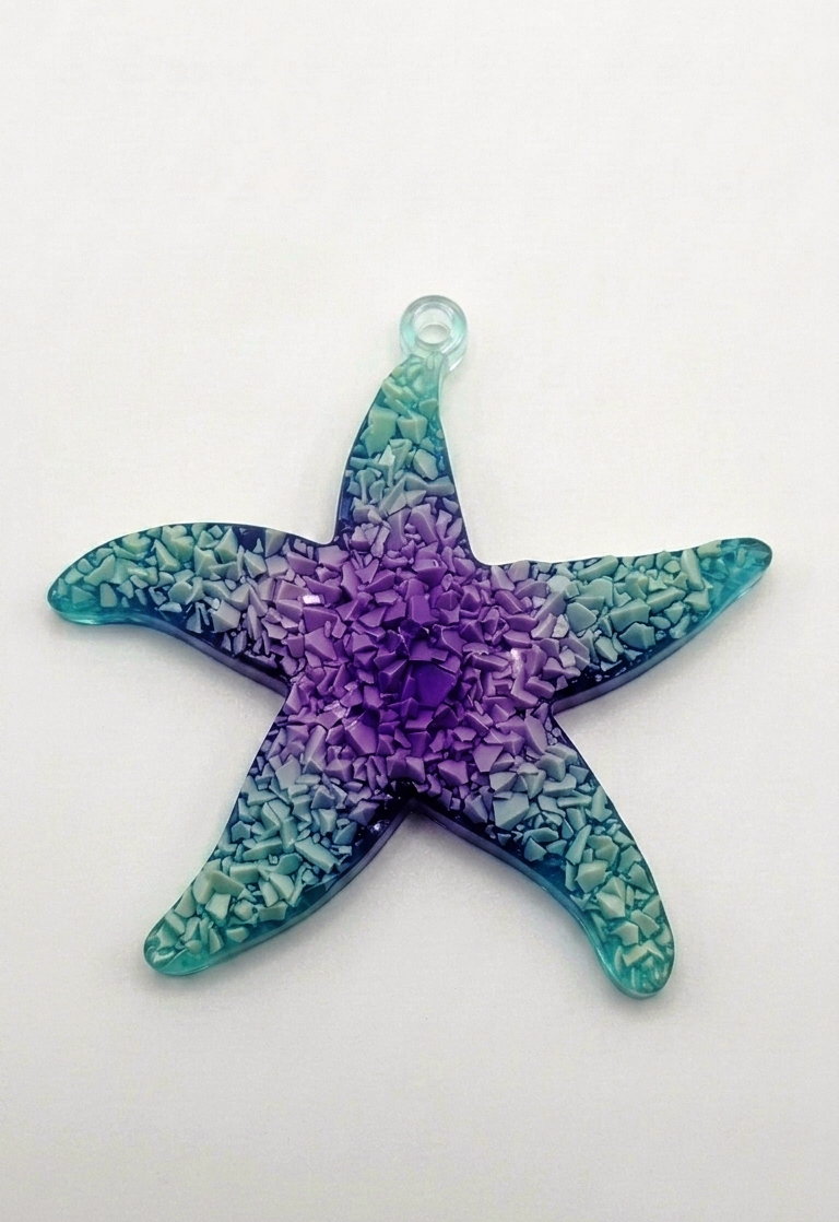 Silicone Mold Crystal Druzy Starfish