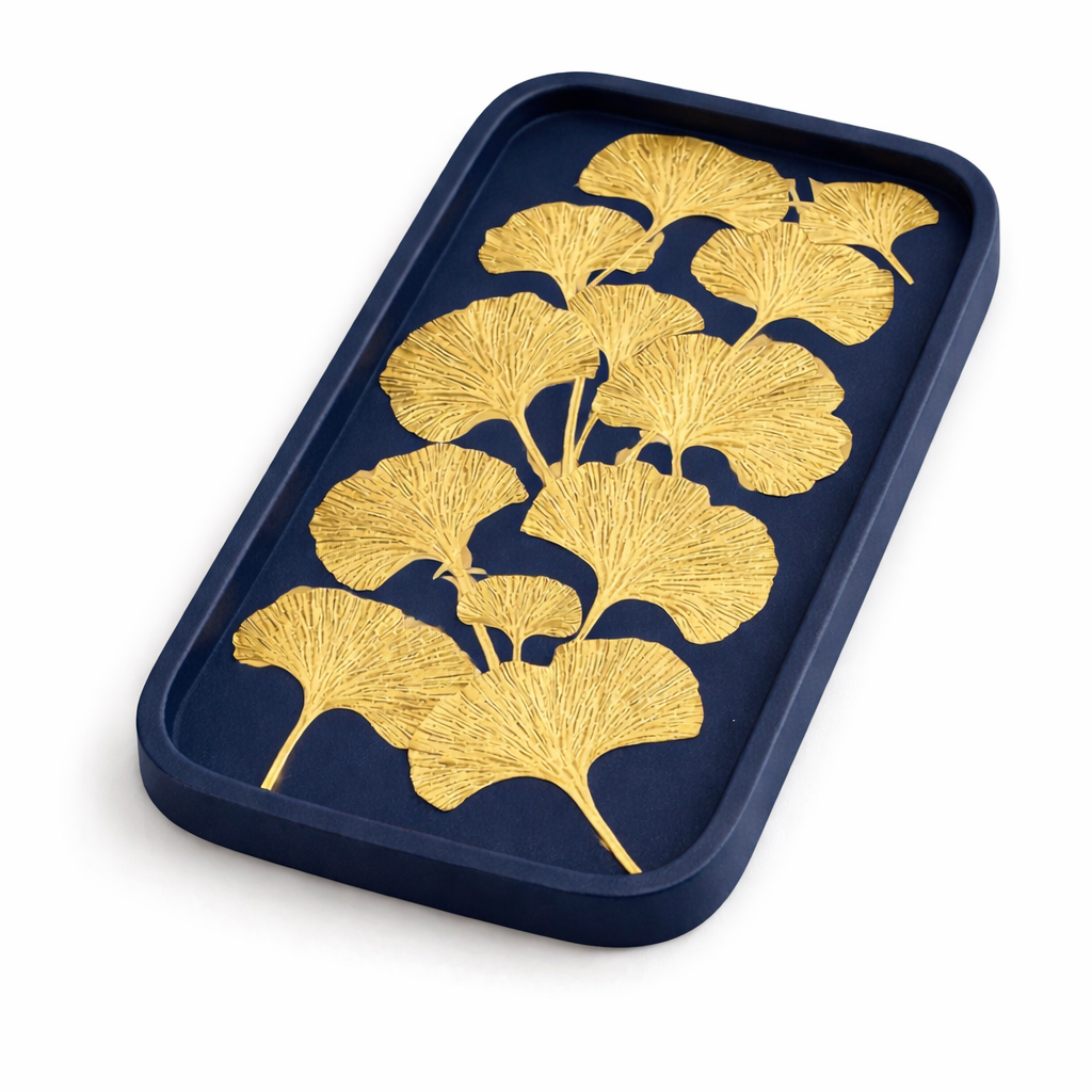Silicone Mold Ginkgo Leaf Tray