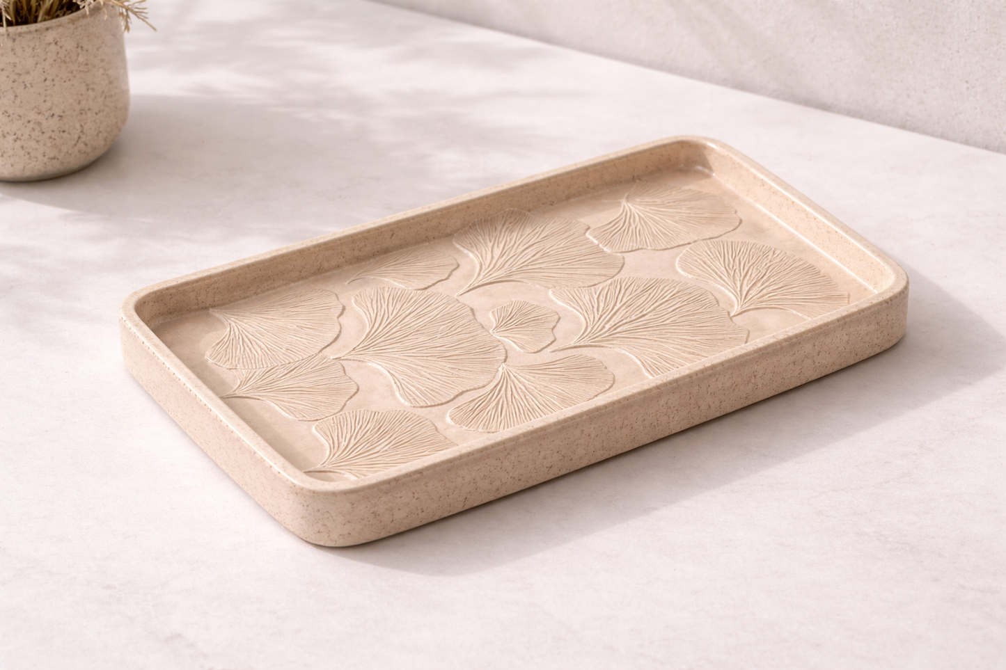 Silicone Mold Ginkgo Leaf Tray