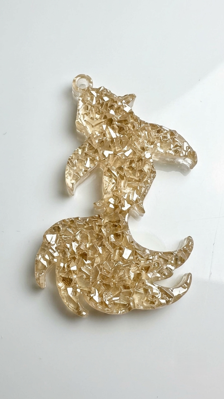 Druzy Silicone Mold Goldfish