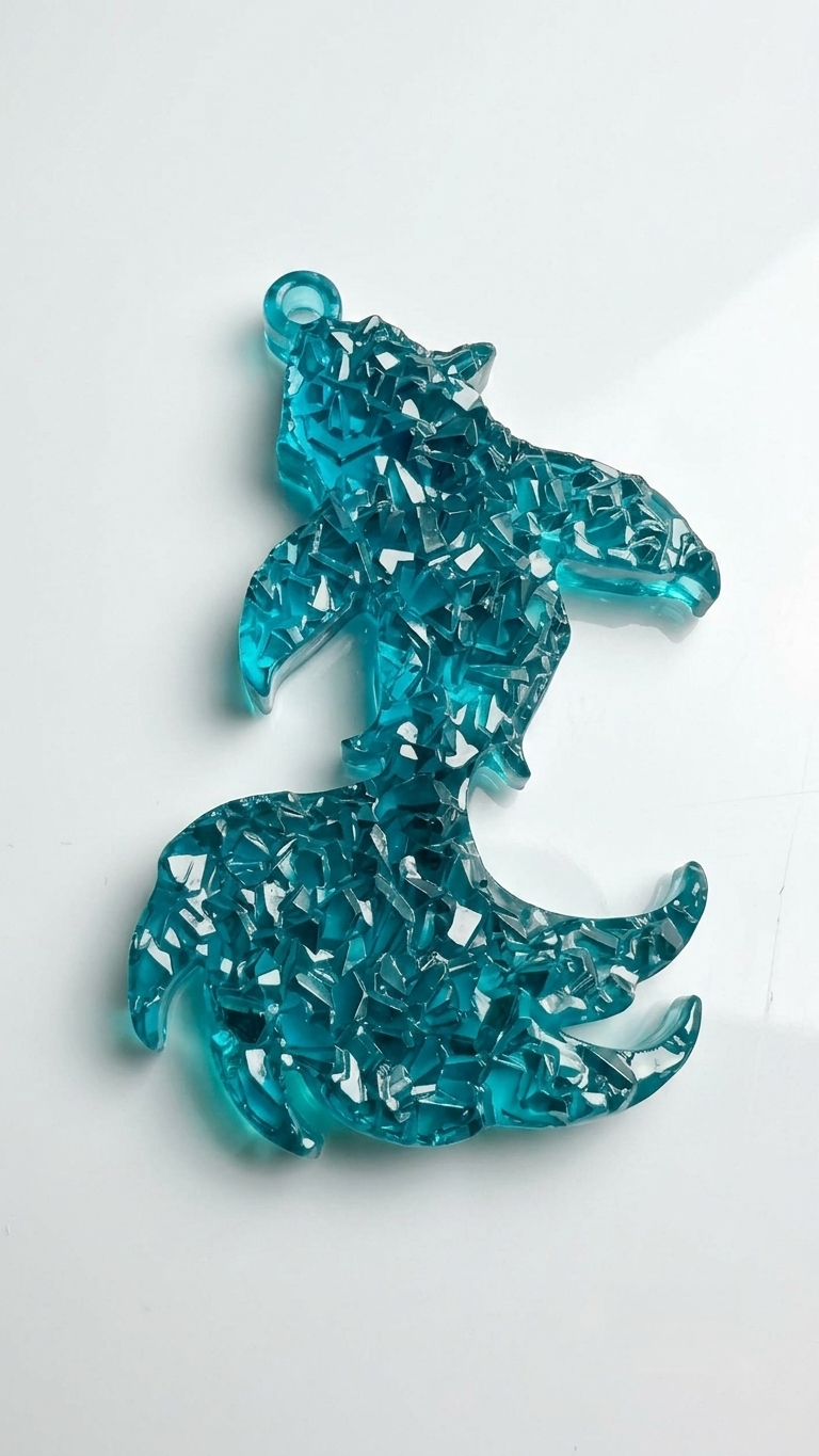 Druzy Silicone Mold Goldfish