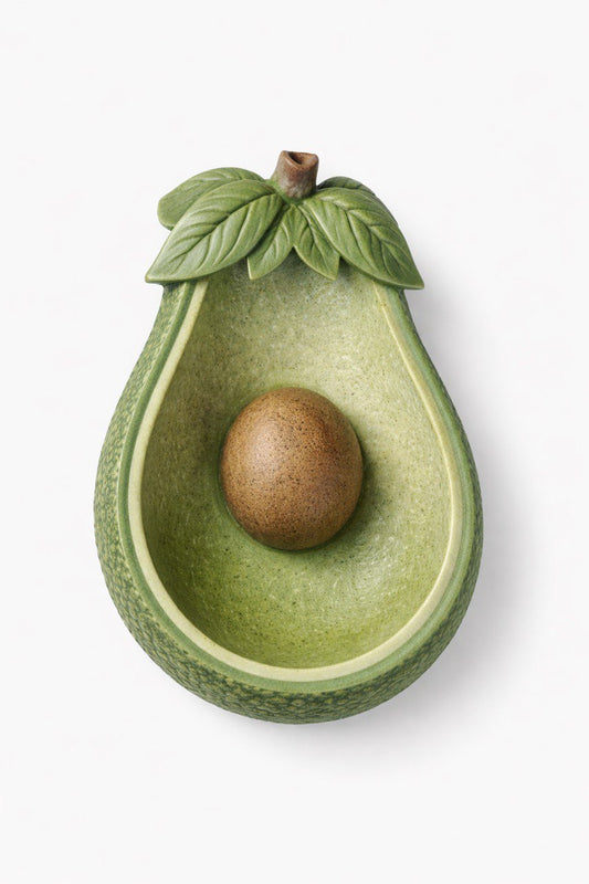 Avocado Silicone Mold Organic Stone Collection Tray