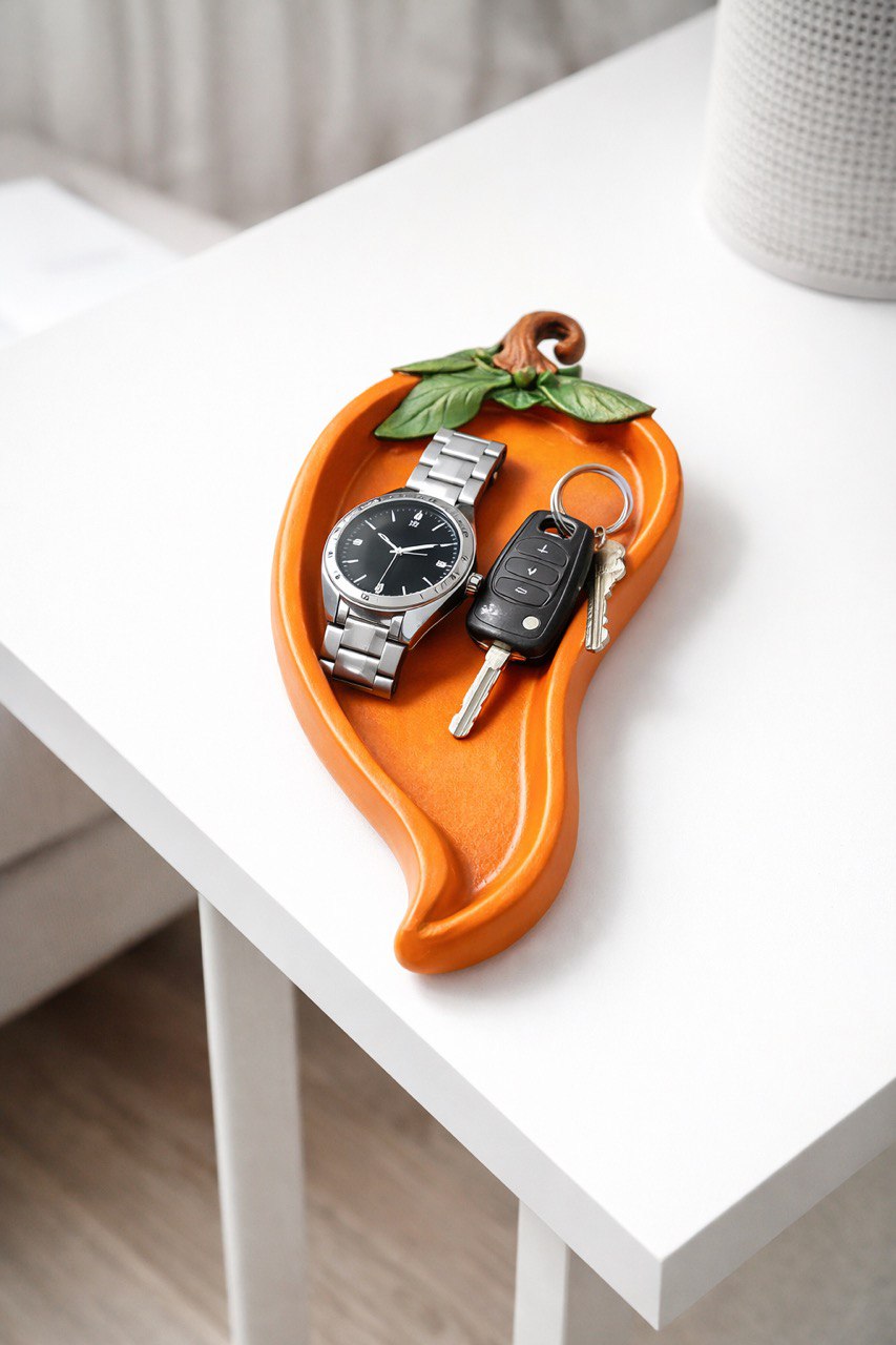 Silicone Mold Chili Pepper Coaster Tray