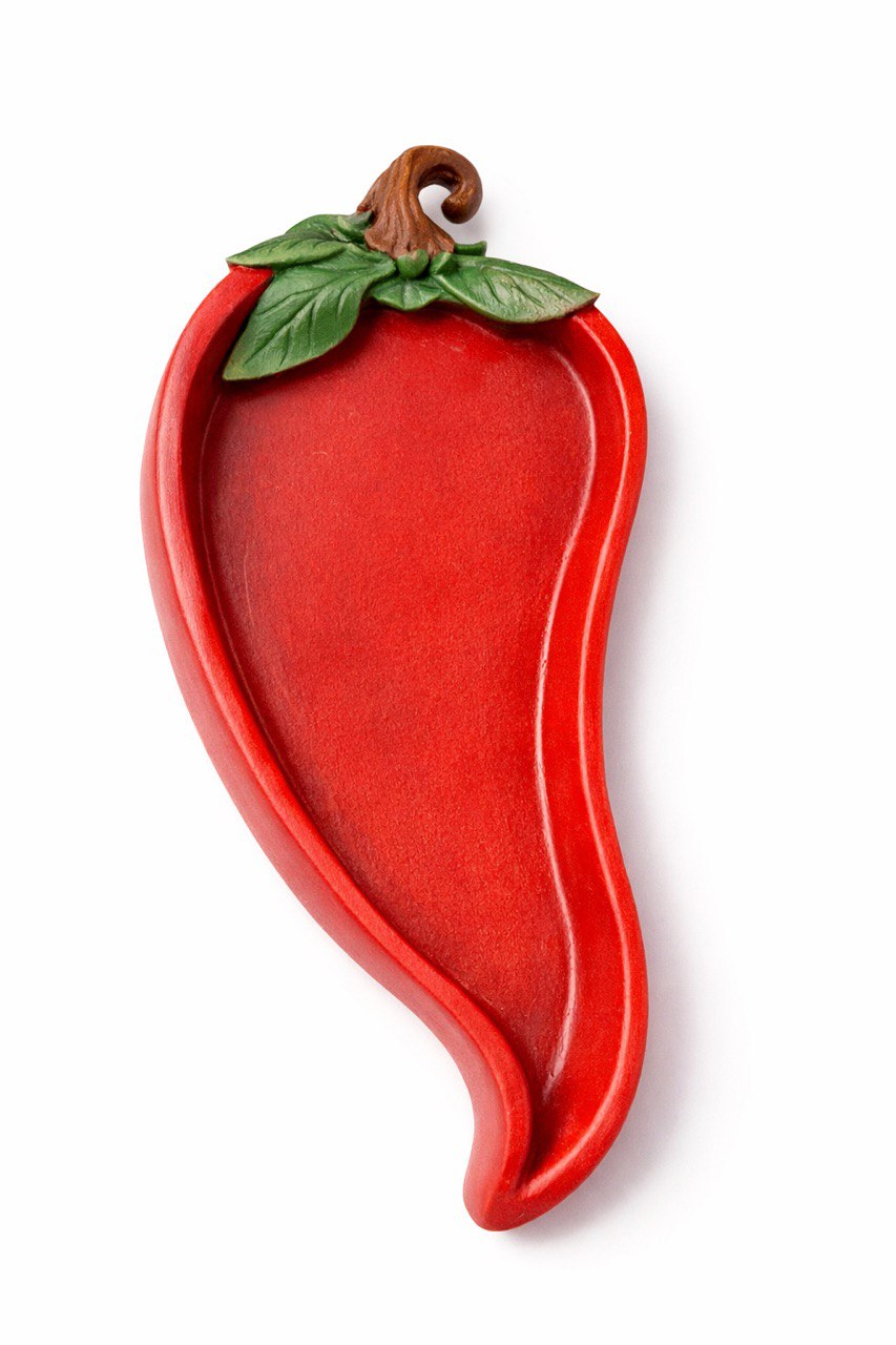 Silicone Mold Chili Pepper Coaster Tray