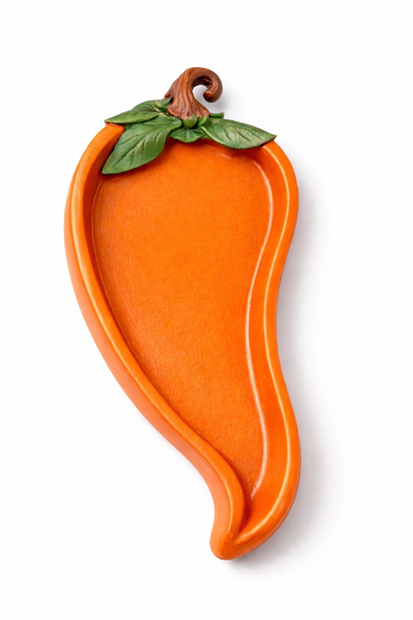 Silicone Mold Chili Pepper Coaster Tray