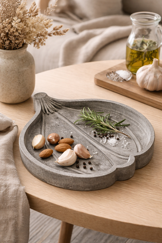 Matte Silicone Garlic Tray Mold