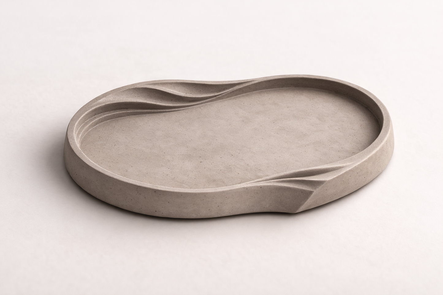 Matte Silicone Mold Stone Tray