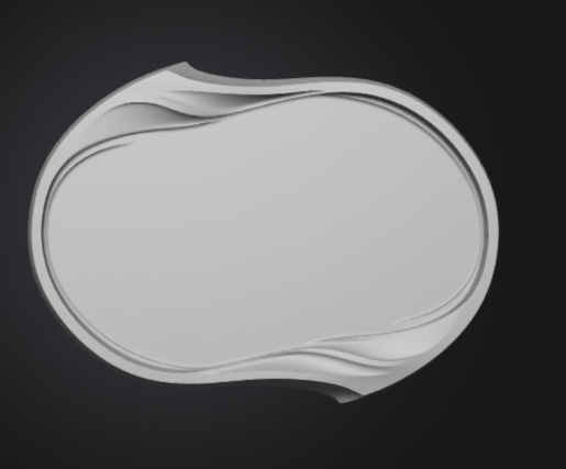 Matte Silicone Mold Stone Tray