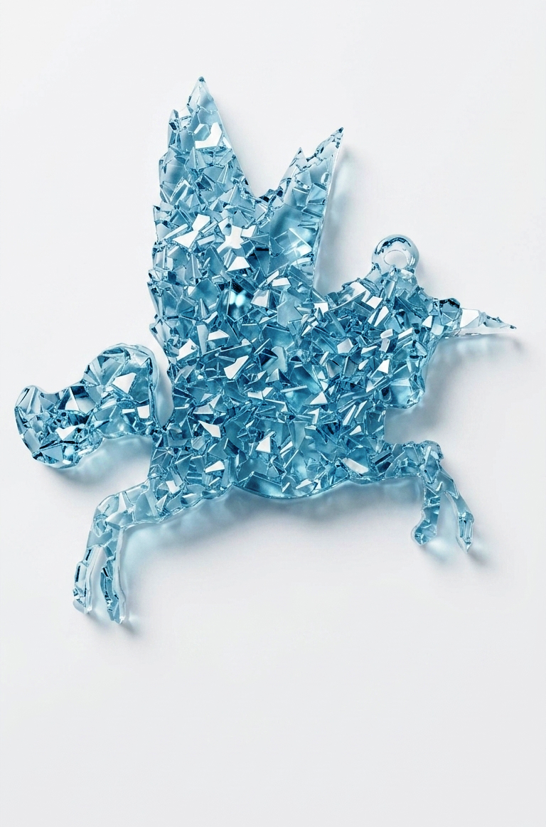 Crystal Unicorn Silicone Mold for Resin