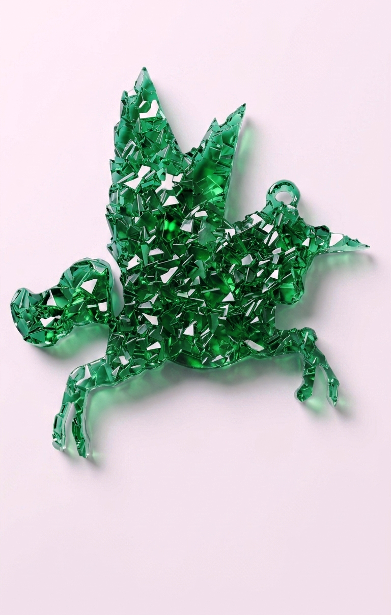 Crystal Unicorn Silicone Mold for Resin