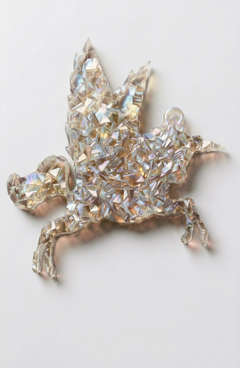 Crystal Unicorn Silicone Mold for Resin