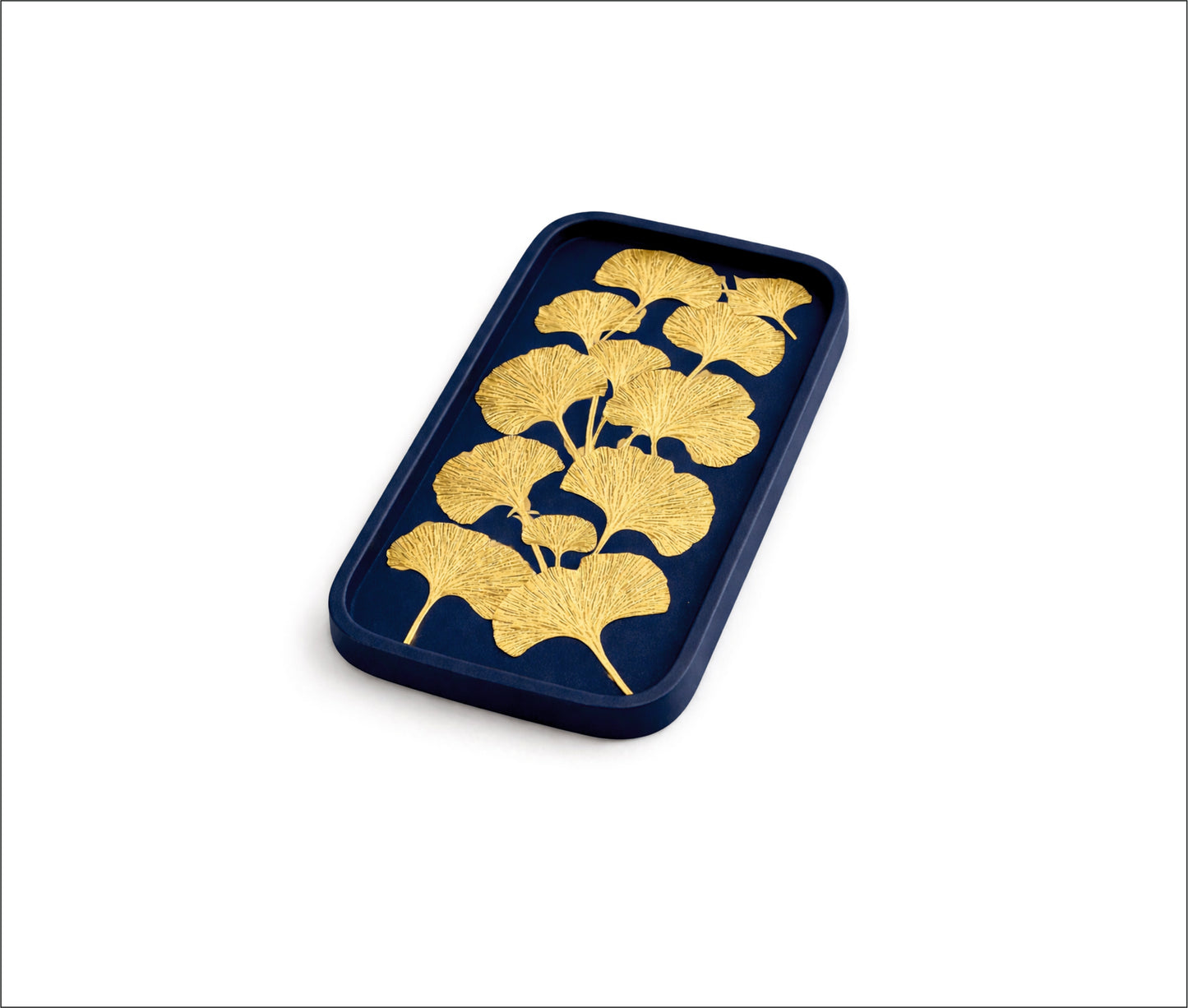 Silicone Mold Ginkgo Leaf Tray