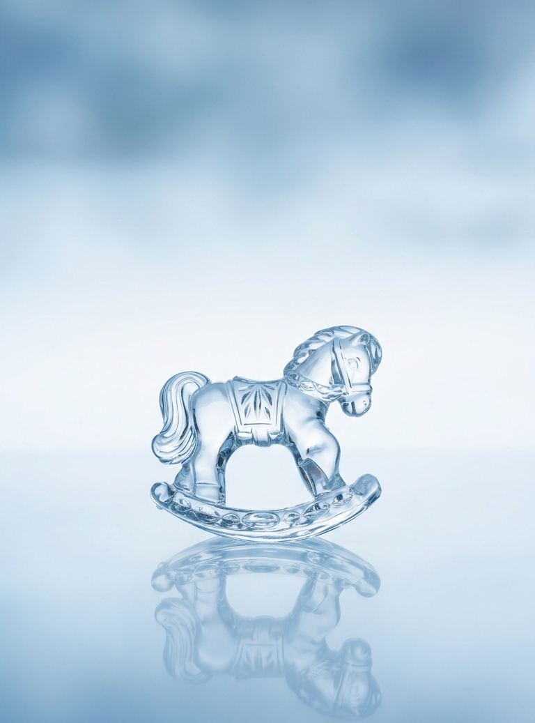 Vintage Rocking Horse Silicone Mold for Resin