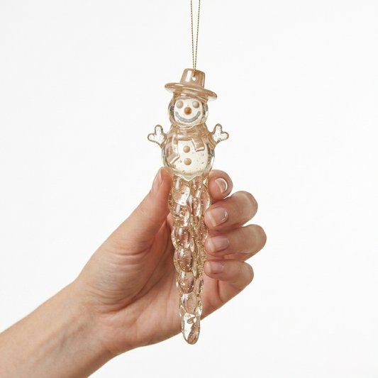 Snowman Icicle Silicone Mold