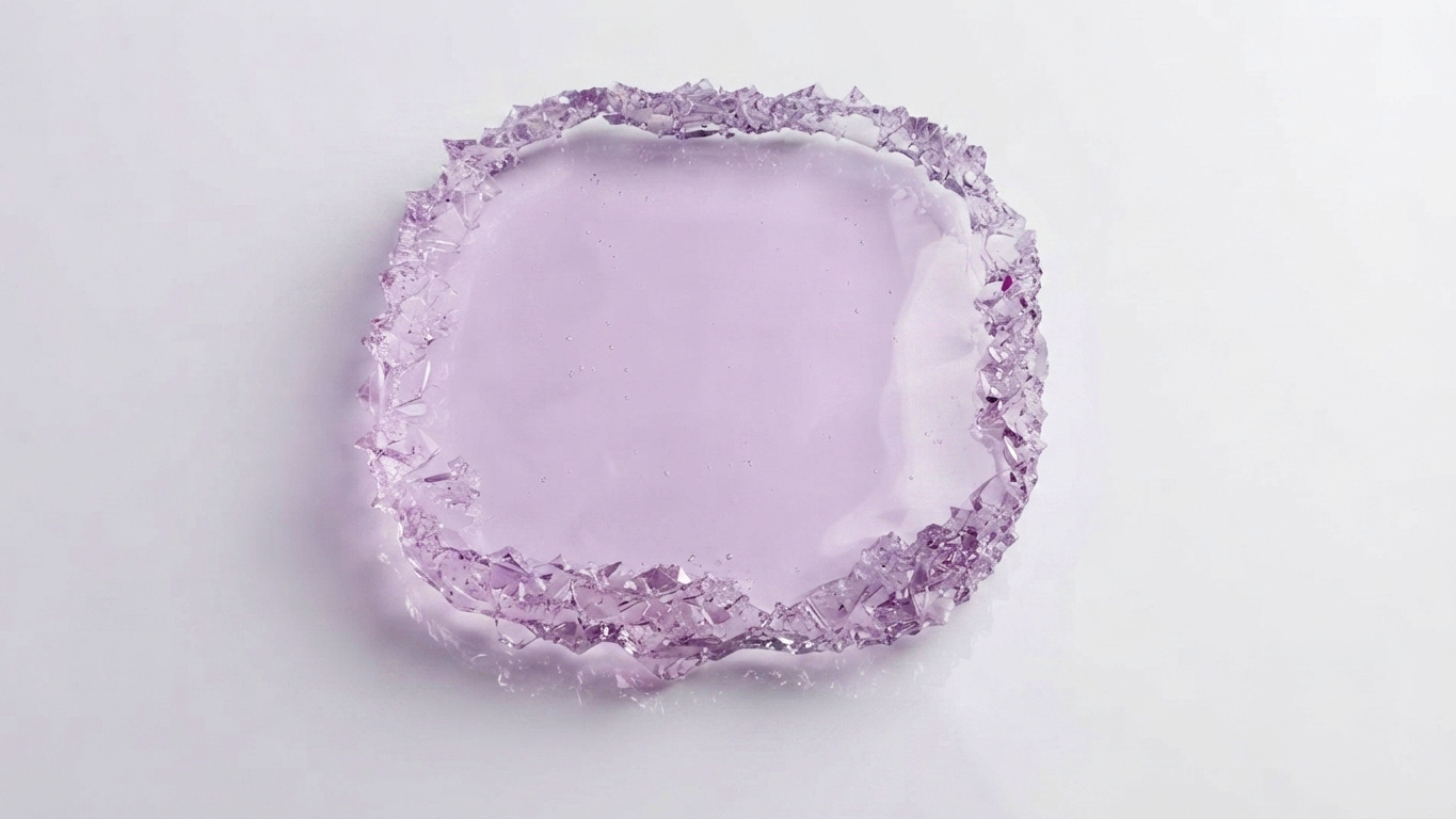 Square Crystal Edge Trinket Dish Silicone Mold
