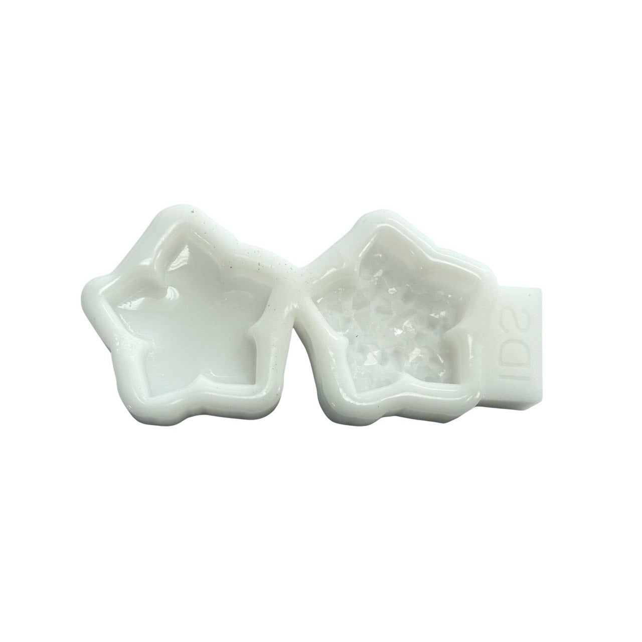 Druzy Crystal Flower Shapes - Dual Silicone Mold
