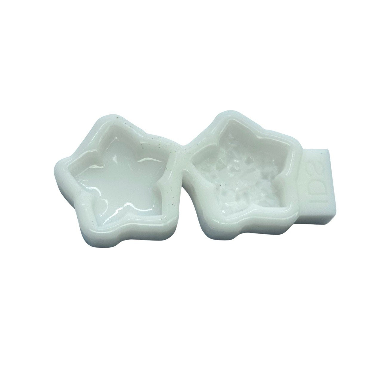Druzy Crystal Flower Shapes - Dual Silicone Mold