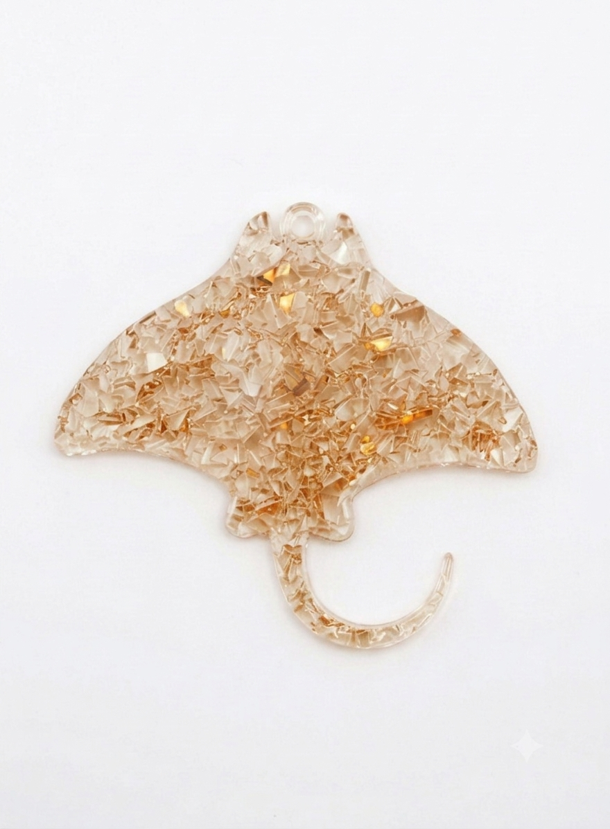 Stingray Silicone Mold – Druzy Crystalline Texture