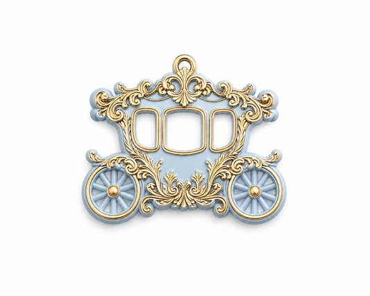 Vintage Carriage Silicone Mold