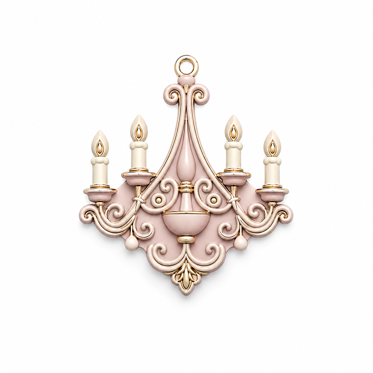 Vintage Chandelier Silicone Mold