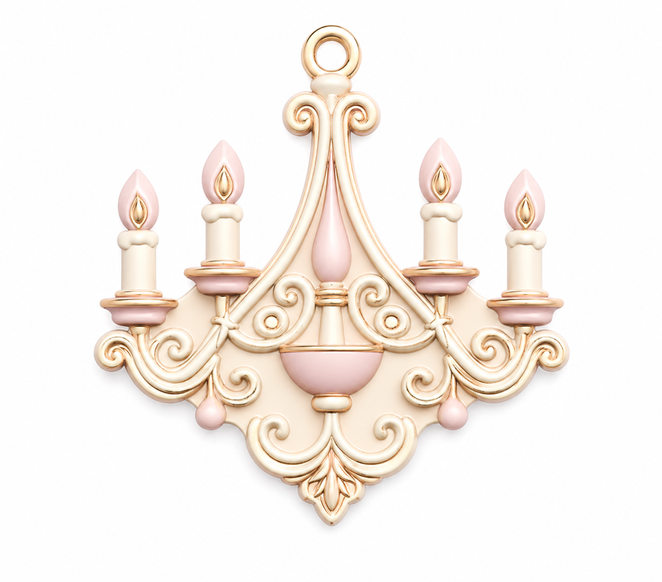 Vintage Chandelier Silicone Mold