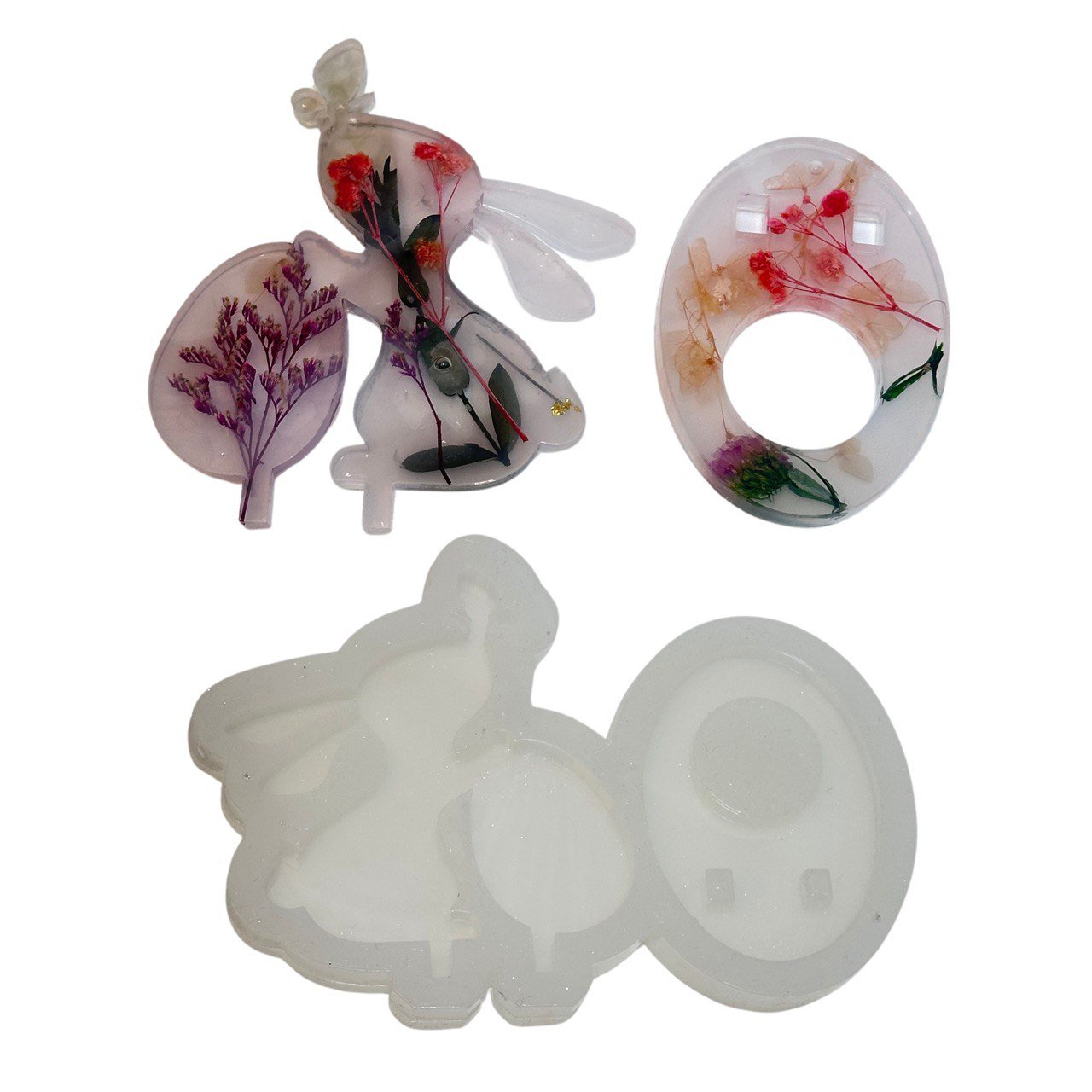 Adorable Freestanding Easter Rabbit Egg Silicone Mould - Ideas Decor Shop