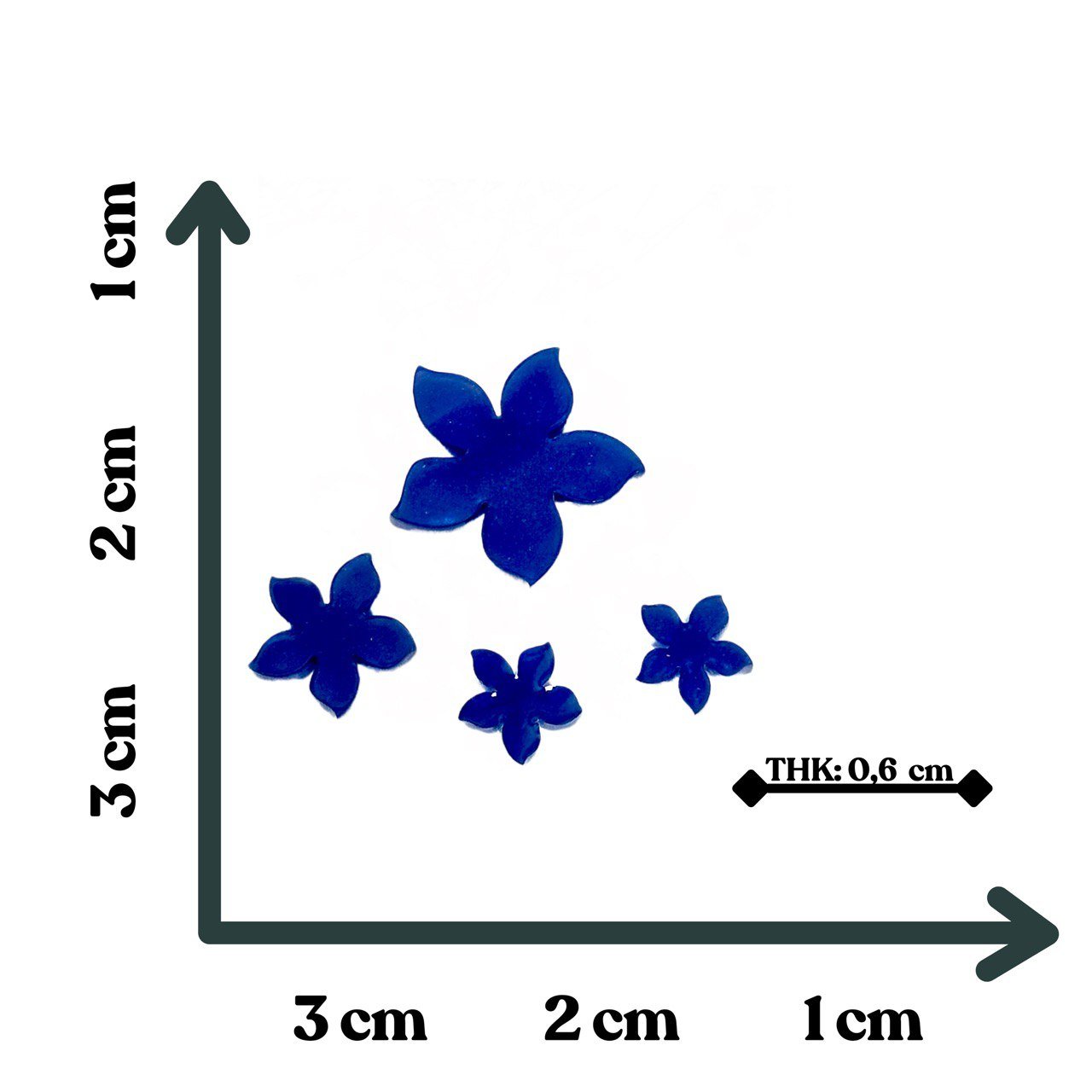 Amazing Flower Set Silicone Mold - Ideas Decor Shop