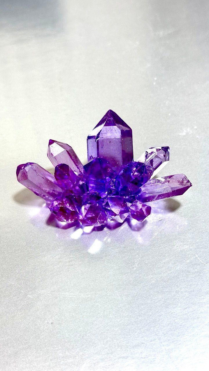 Amethyst Silicone Mold for Resin Art and Stunning Crystal Clusters - Ideas Decor Shop