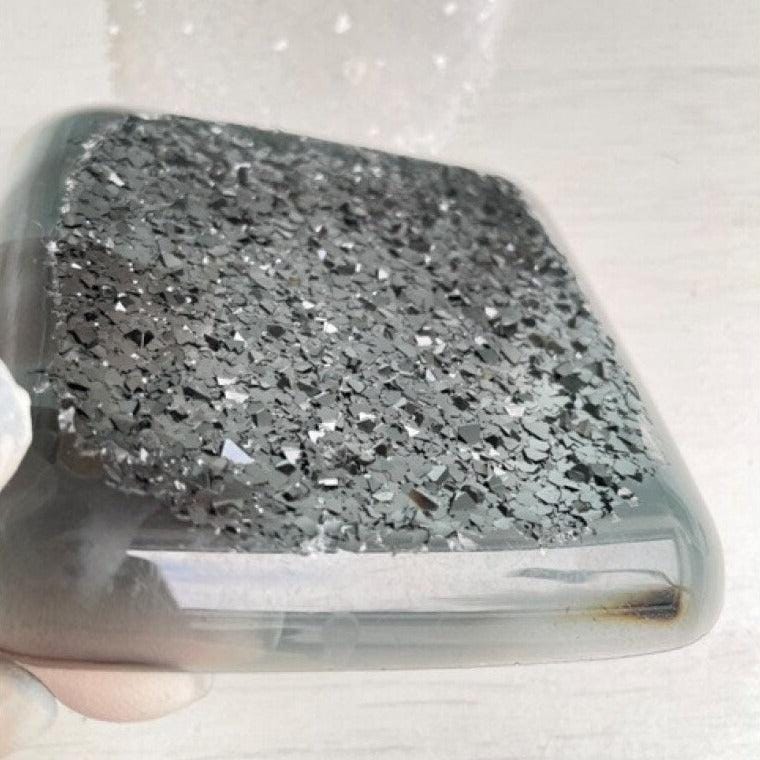Amethyst Square Druse Crystal Silicone Mold for Sparkling Resin Crafts - Ideas Decor Shop