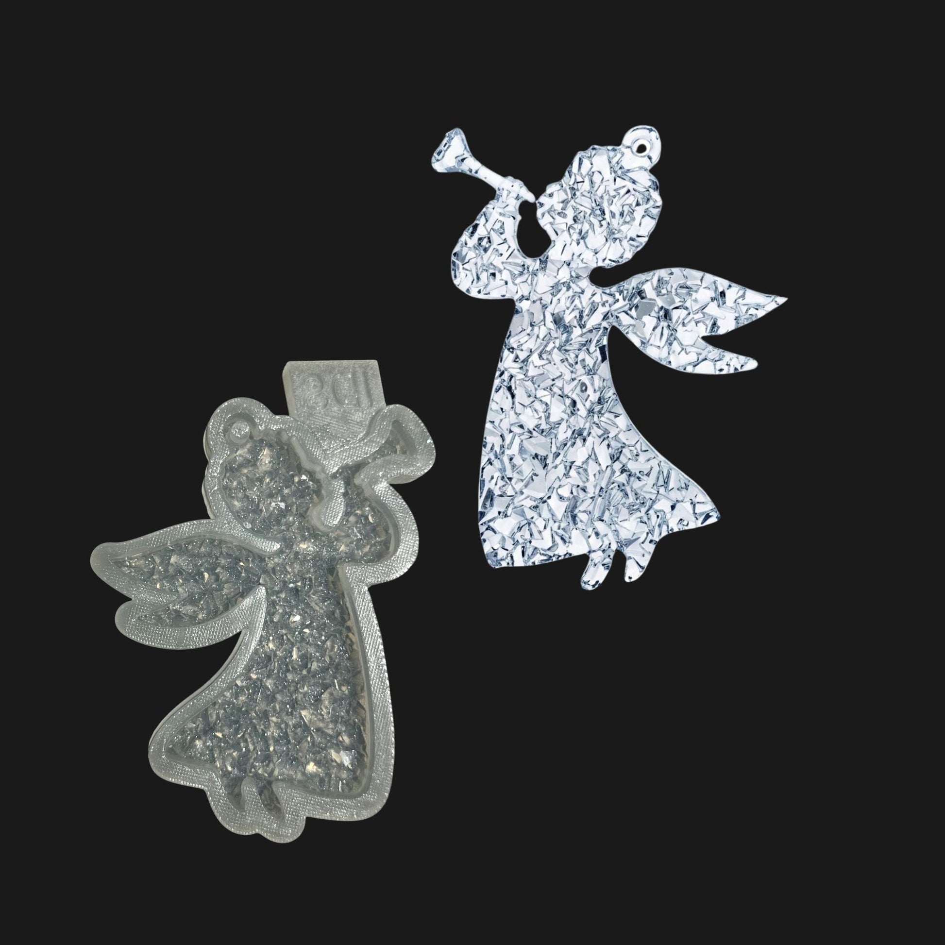 Angel Ornament Silicone Mold - Ideas Decor Shop