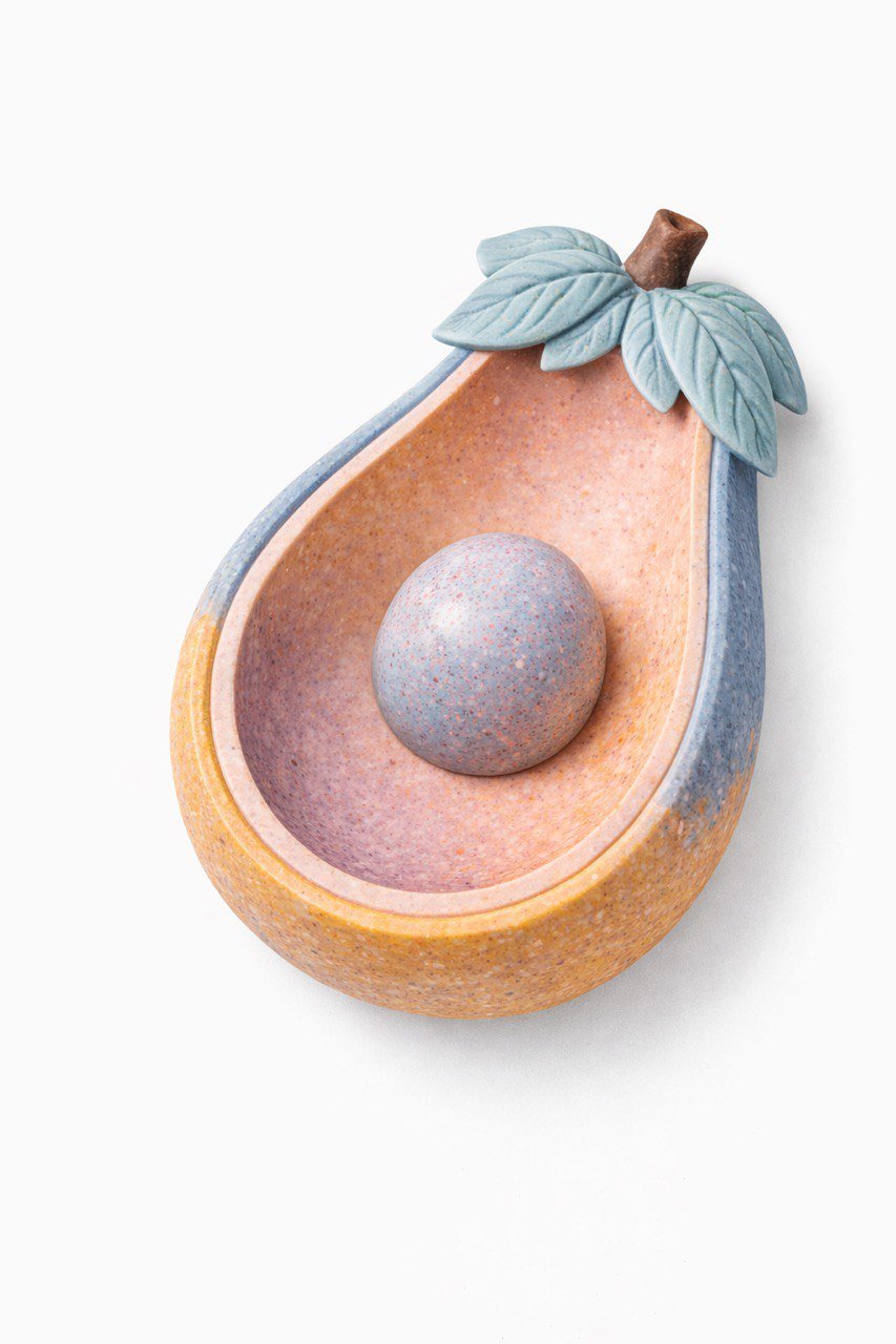 Avocado Silicone Mold Organic Stone Collection Tray - Ideas Decor Shop