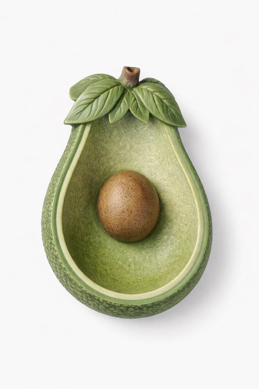 Avocado Silicone Mold Organic Stone Collection Tray - Ideas Decor Shop