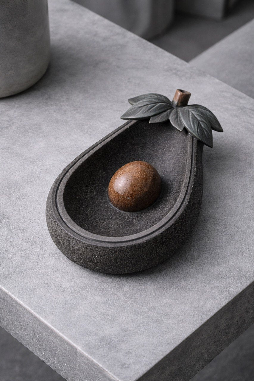 Avocado Silicone Mold Organic Stone Collection Tray - Ideas Decor Shop