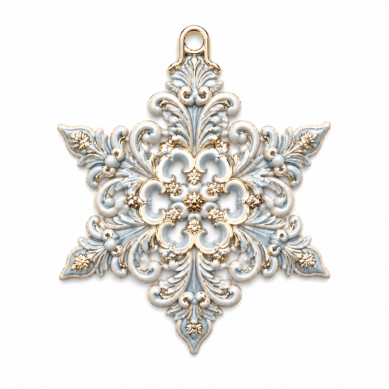 Baroque Snowflake Silicone Mold - Ideas Decor Shop