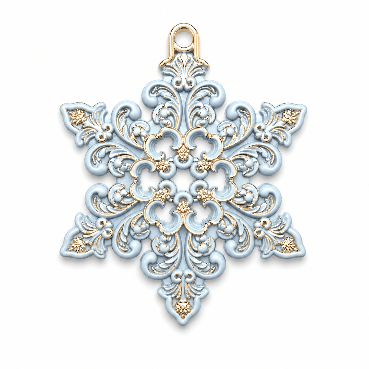 Baroque Snowflake Silicone Mold - Ideas Decor Shop