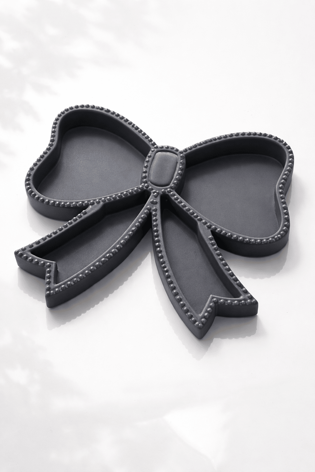 Bow Trinket Tray Mold | Jewelry Dish - Ideas Decor Shop