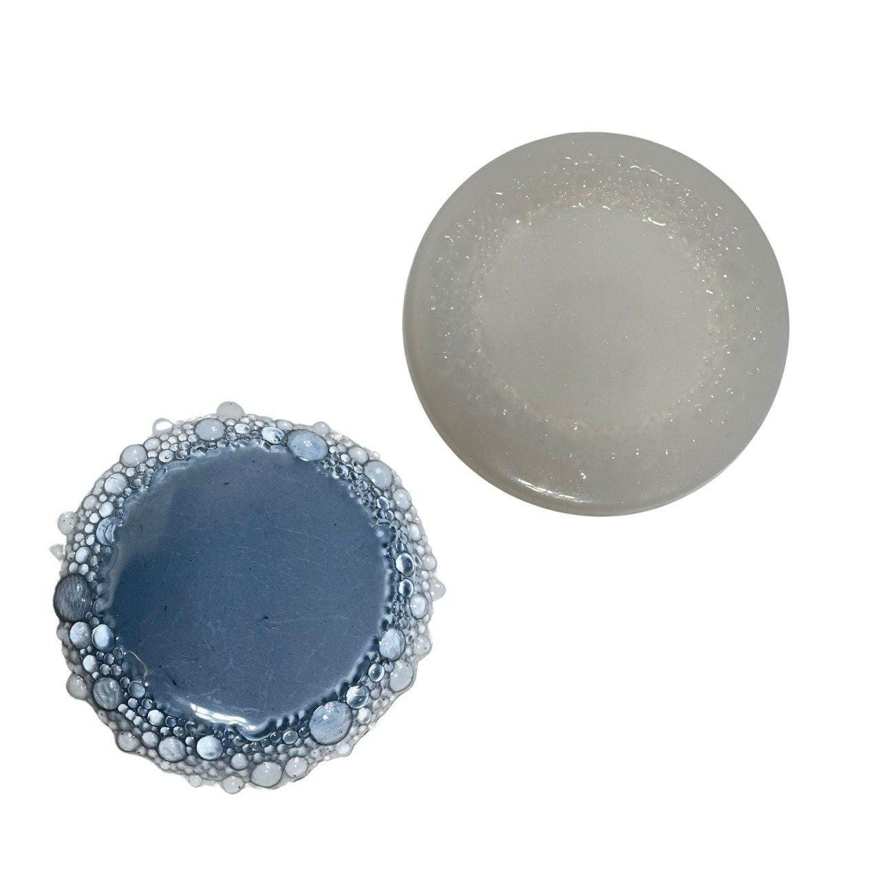 Bubble Edged Coaster Resin Mold for Custom Home Decor Projects - Ideas Decor Shop
