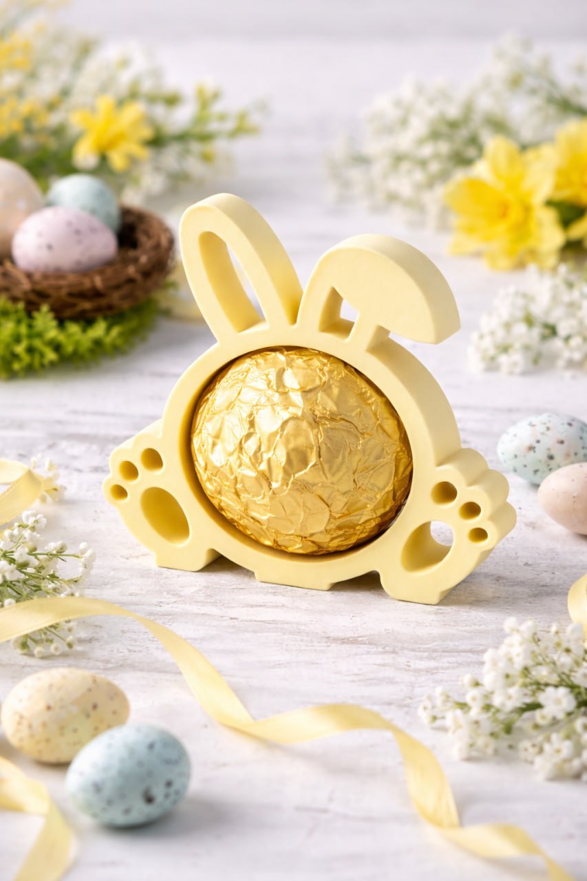 Bunny Candy Holder Silicone Mold - Ideas Decor Shop
