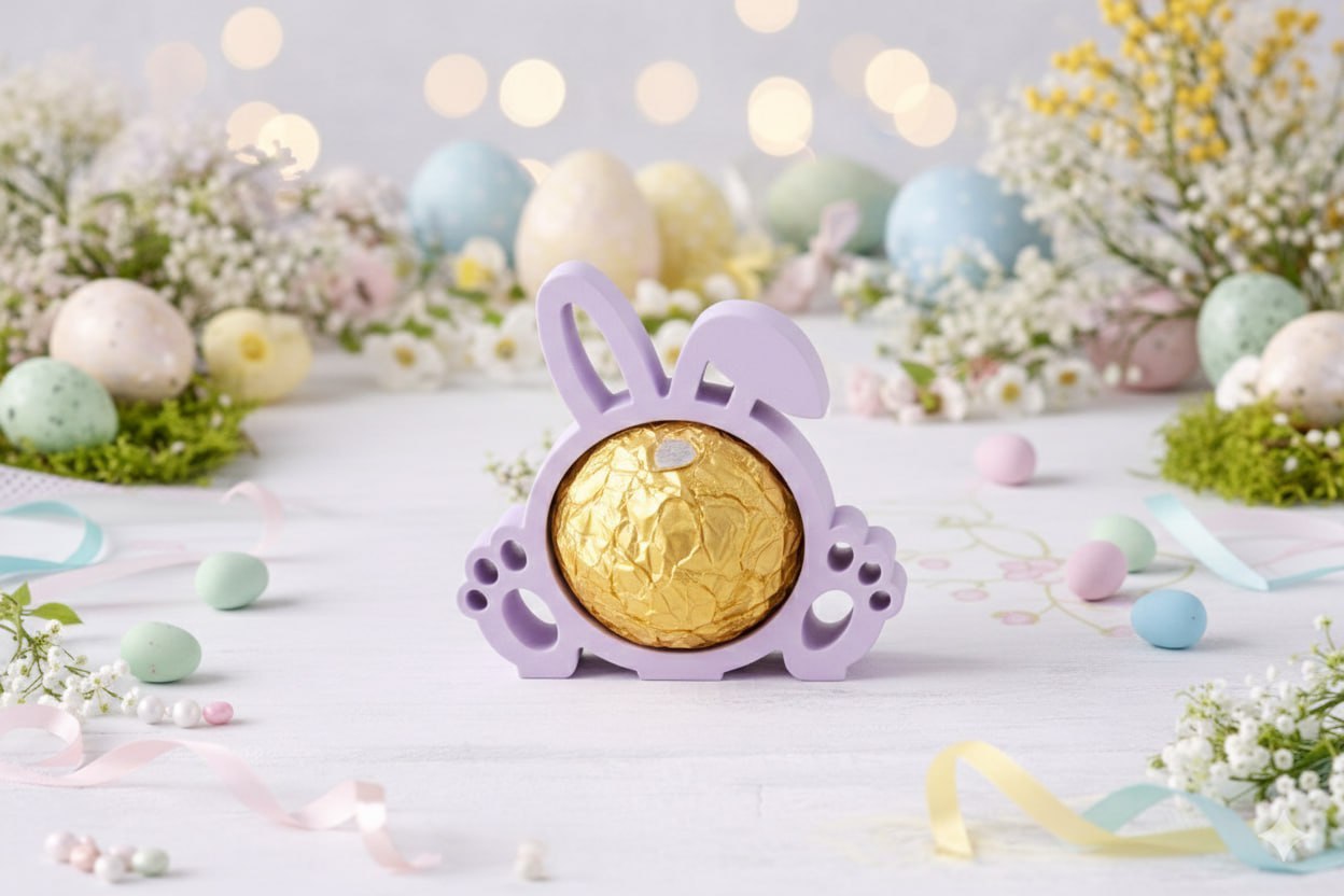 Bunny Candy Holder Silicone Mold - Ideas Decor Shop
