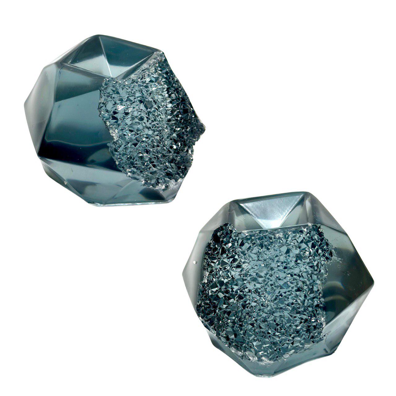 Faceted Sphere Mold - Resin Casting DIY Crafts for Candles and Soap