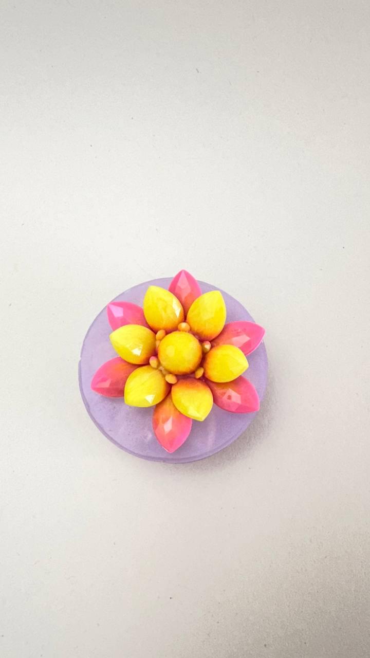 Charming Flower Crystal Silicone Mold for Resin Art Creations - Ideas Decor Shop