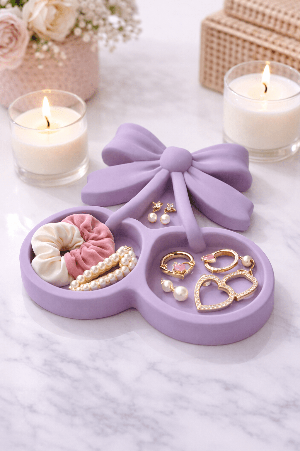 Cherry Trinket Tray Silicone Mold - Ideas Decor Shop