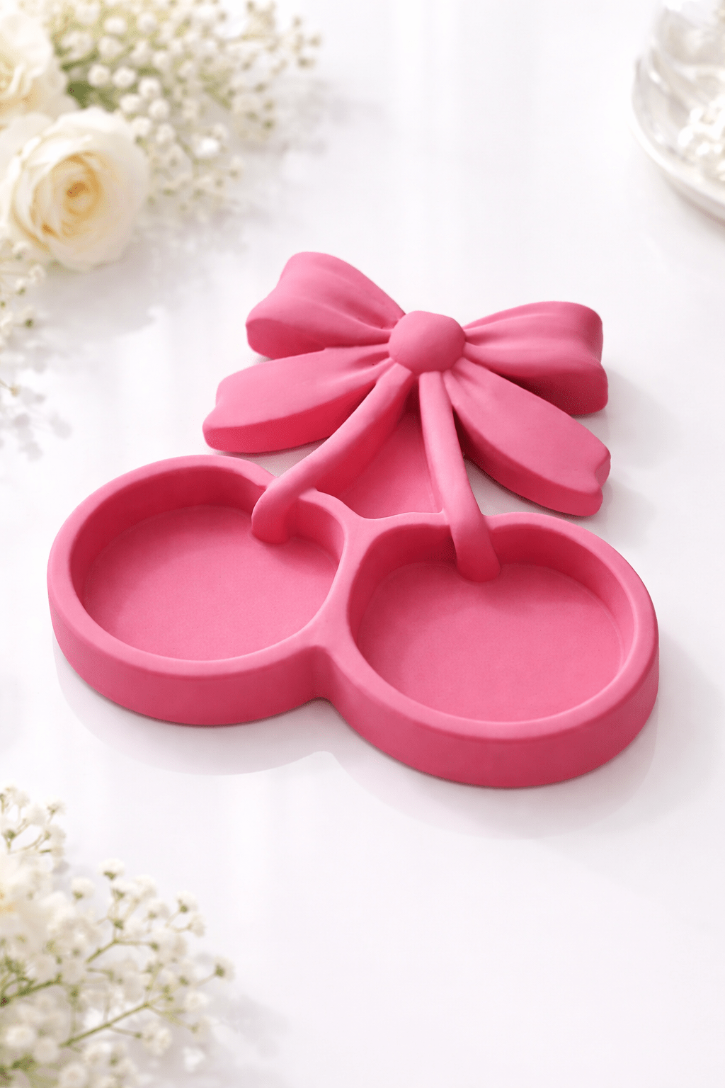 Cherry Trinket Tray Silicone Mold - Ideas Decor Shop