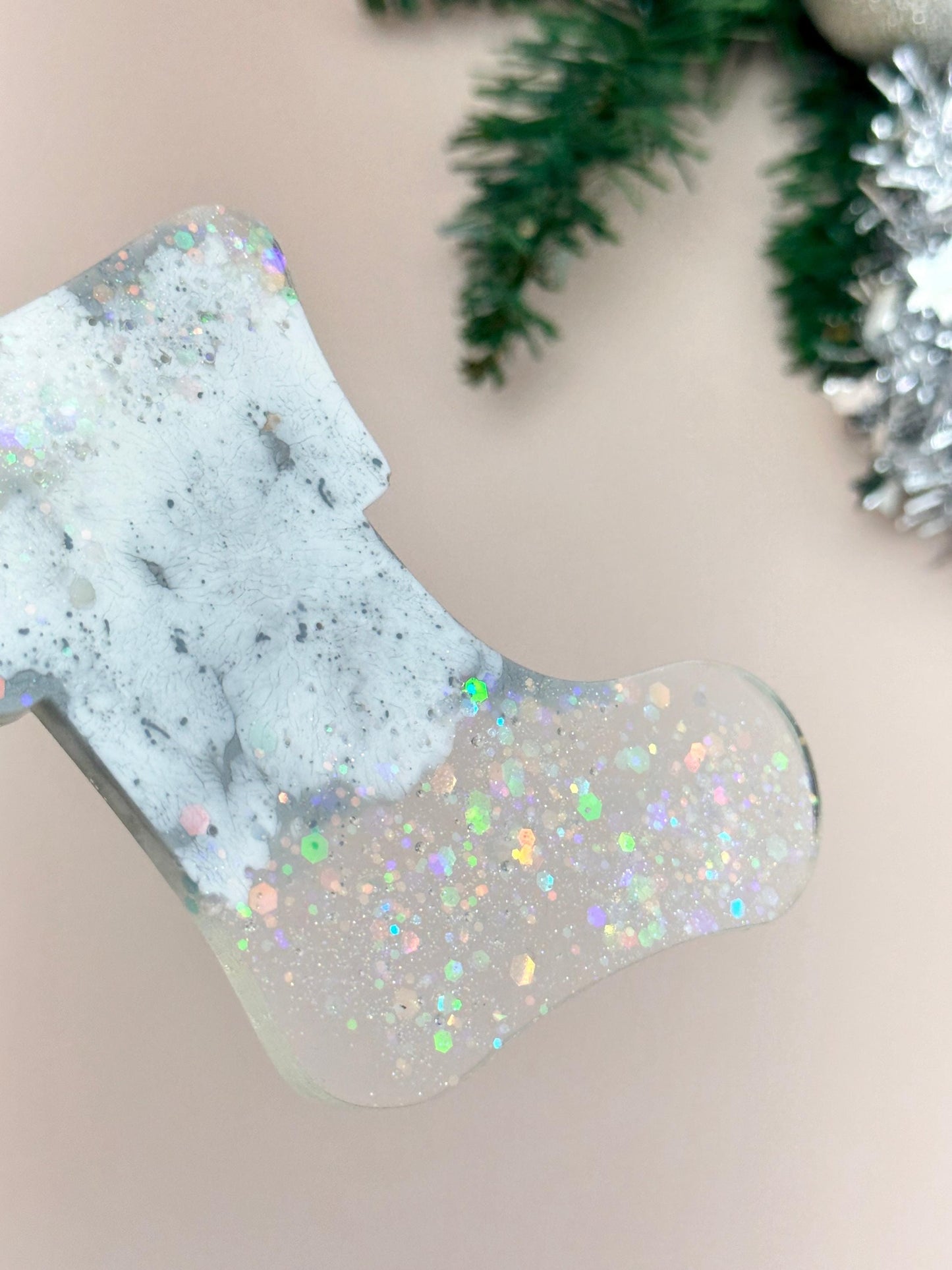 Christmas Boot Tree Ornament Silicone Mold – Resin Art DIY Craft - Ideas Decor Shop