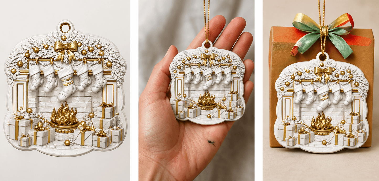 Christmas Ornament Silicone Mold - Ideas Decor Shop