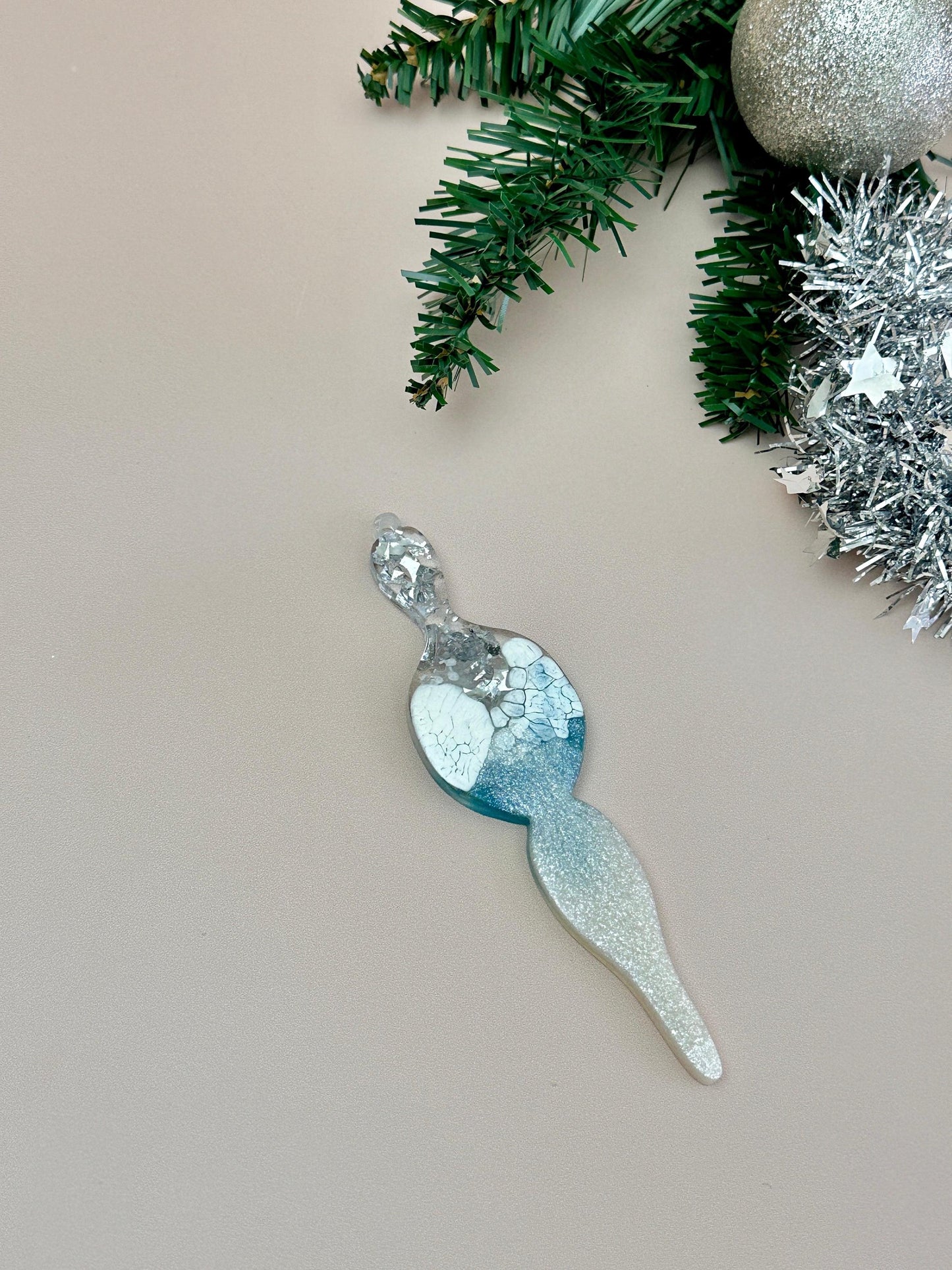 Christmas Ornament Silicone Mold – Large Resin Mold for DIY Crafts - Ideas Decor Shop