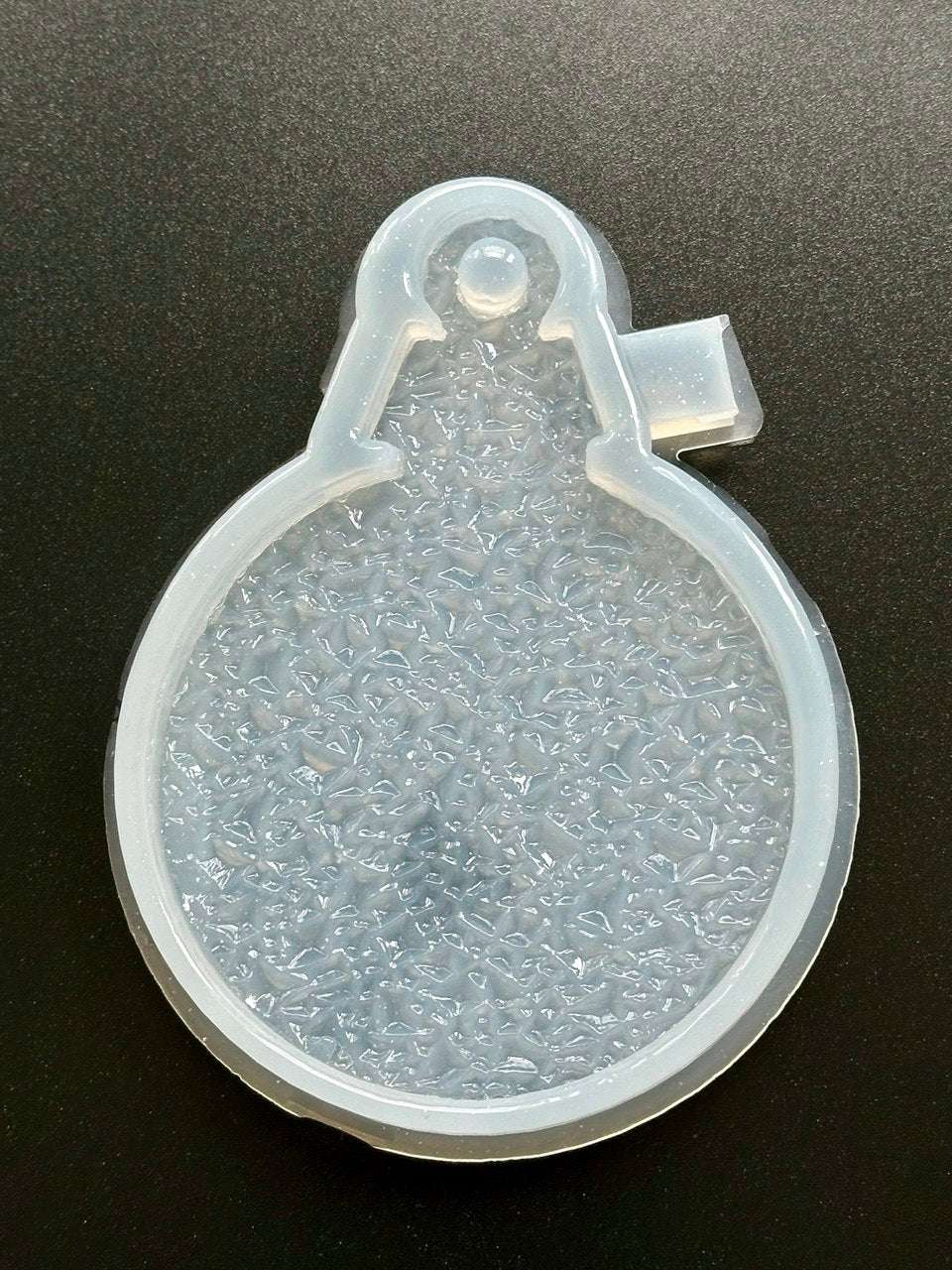 Christmas Ornament Textured Silicone Mold - Ideas Decor Shop