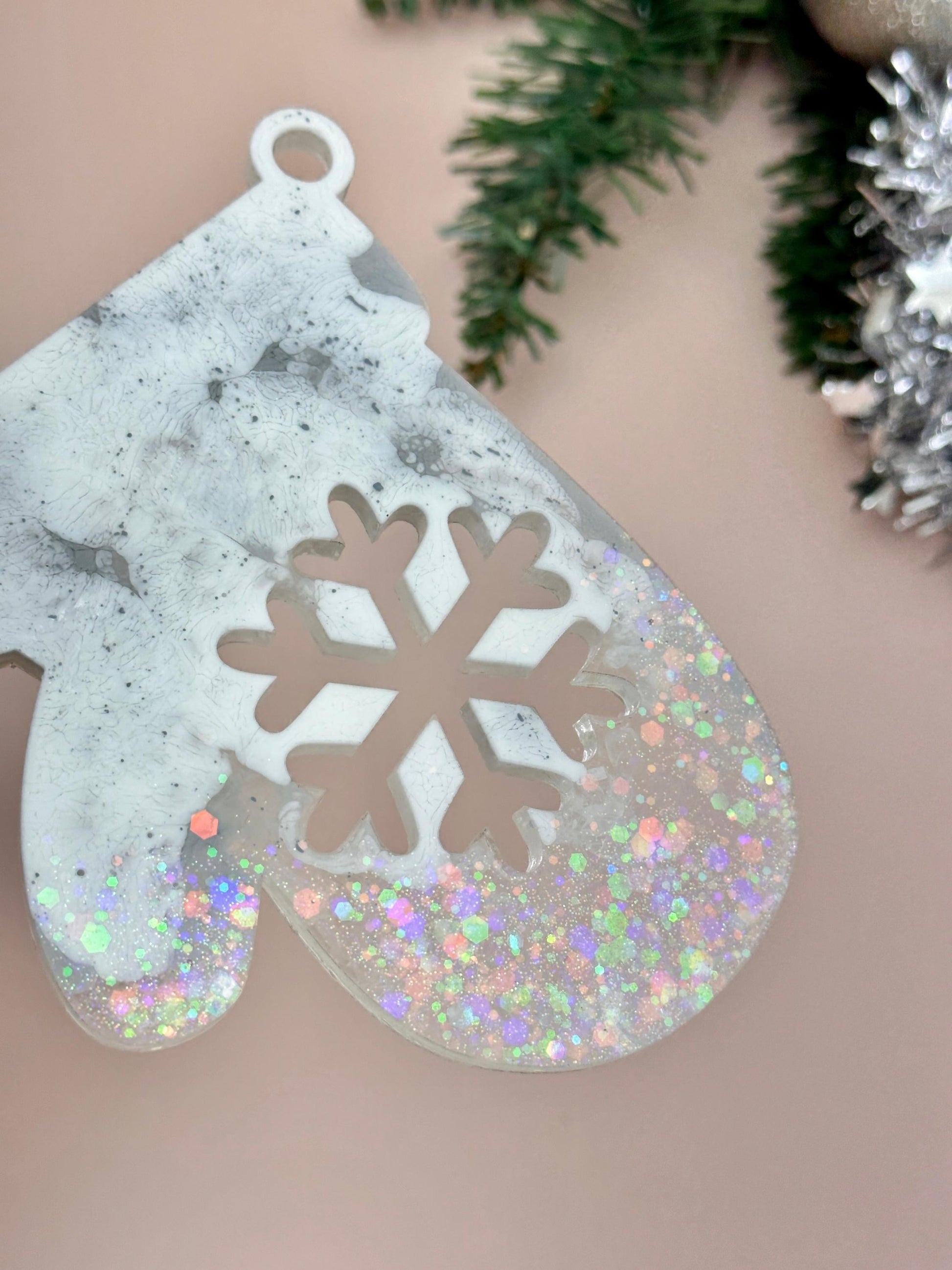 Christmas Snowflake Glove Silicone Mold for Resin Crafts - Ideas Decor Shop